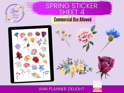 Spring Clipart Set 4